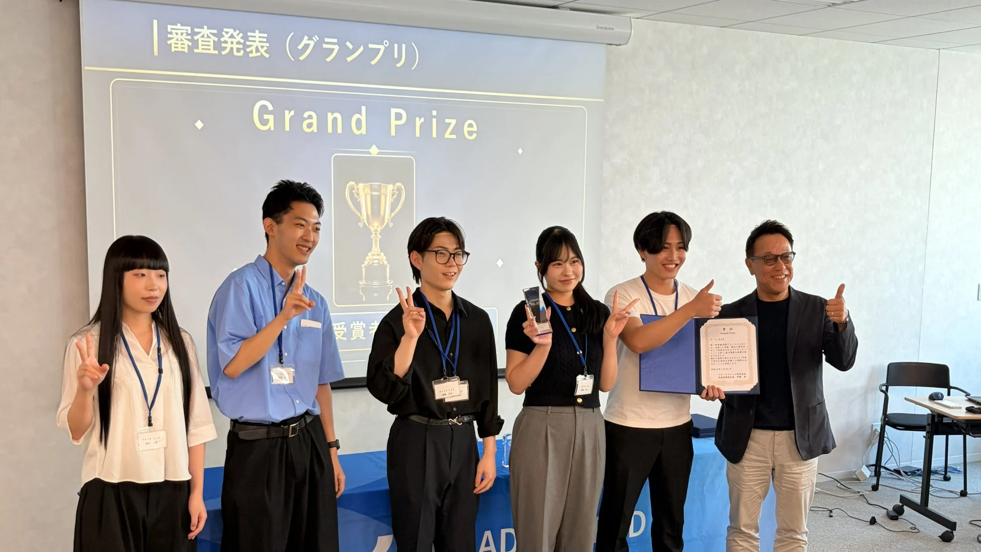 Grand Prize賞の受賞チーム