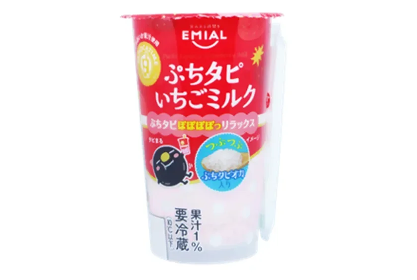 TAPIOCA TIME ぷちタピいちごミルク パッケージ