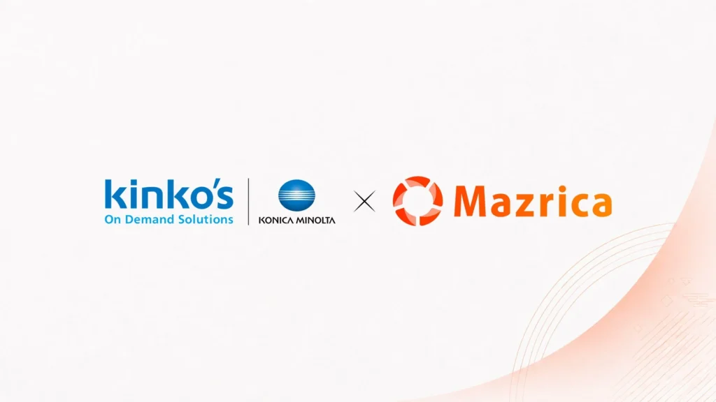 キンコーズ・ジャパンが「Mazrica Sales」「Mazrica Target」を導入