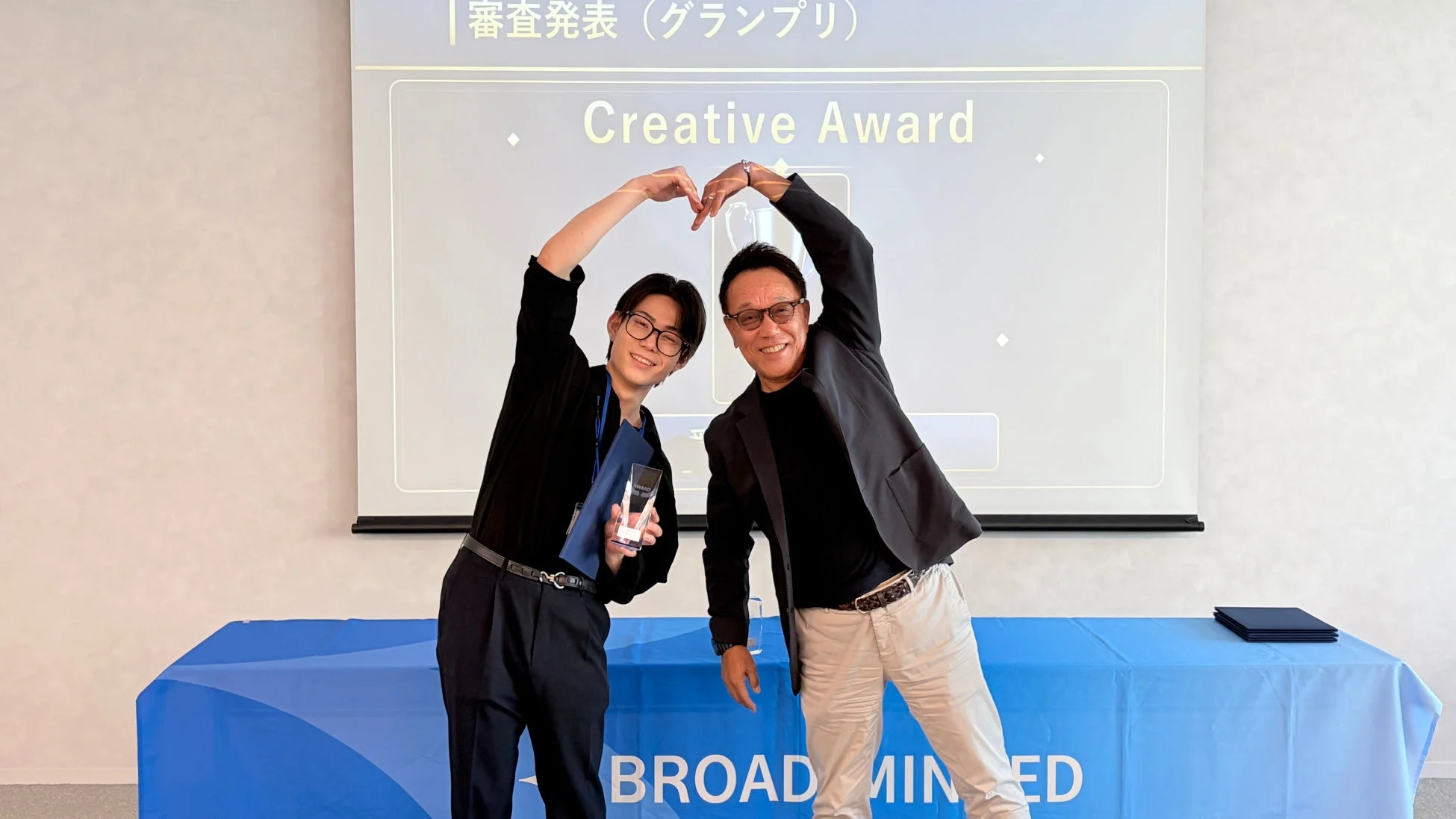 Creative Award賞の受賞チーム