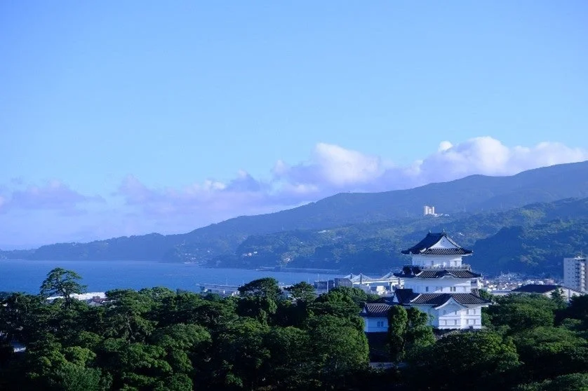 小田原城の風景