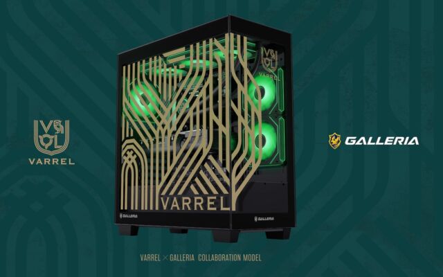 VARREL×GALLERIAのコラボゲーミングPC、10月22日から受注開始　全10モデル、先着50台限定の特典も