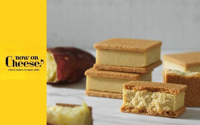 【秋限定商品！】チーズスイーツ専門店「Now on Cheese♪」ルミネ新宿店、9月29日（火）より、安納芋を使用した「チーズケーキサンド・スイートポテト」が販売開始！