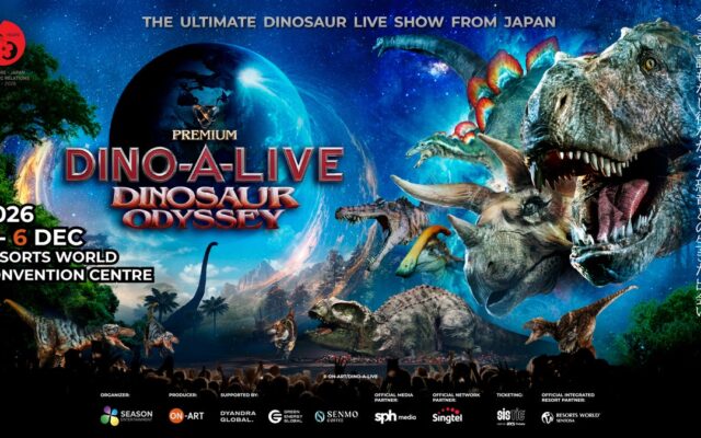 DINO-A-LIVE 海外初 屋内型公演がシンガポールにて開催決定！