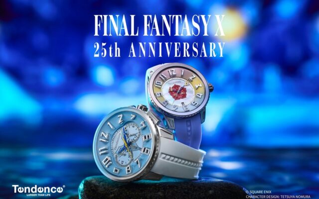 【世界限定】『ファイナルファンタジーX』25周年記念コラボ腕時計が登場。スイス生まれの時計ブランドTendence（テンデンス）は、ティーダとユウナをイメージしたオールグラデーションの腕時計を発売。