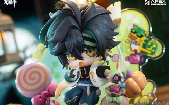 『原神』より、「幽夜綺想シリーズ ちびキャラフィギュア キィニチ」が登場。あみあみにて予約受付中。