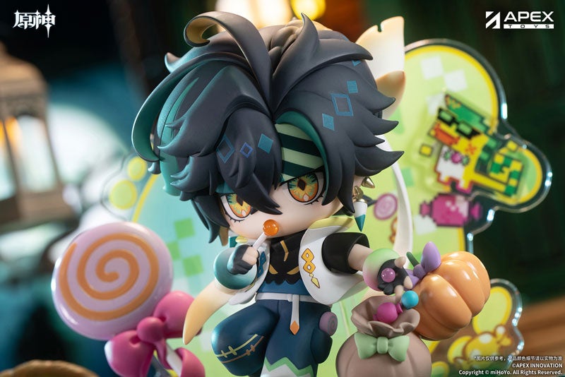 『原神』より、「幽夜綺想シリーズ ちびキャラフィギュア キィニチ」が登場。あみあみにて予約受付中。