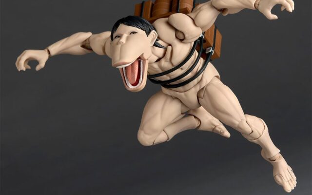 『進撃の巨人』より、機動力に優れた「車力の巨人」が可動フィギュア化。あみあみにて予約受付中。