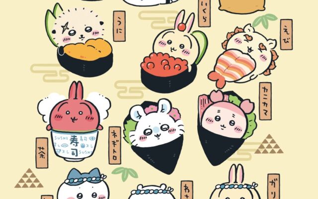 いよいよ明日10/16から開幕！むちゃうま！！ちいかわ寿司POP UP STORE 福岡三越で開催！