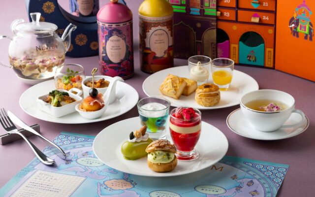 【東京ステーションホテル】東京駅から、世界を巡る紅茶の旅アトリウム 旅するアフタヌーンティー・中東編
