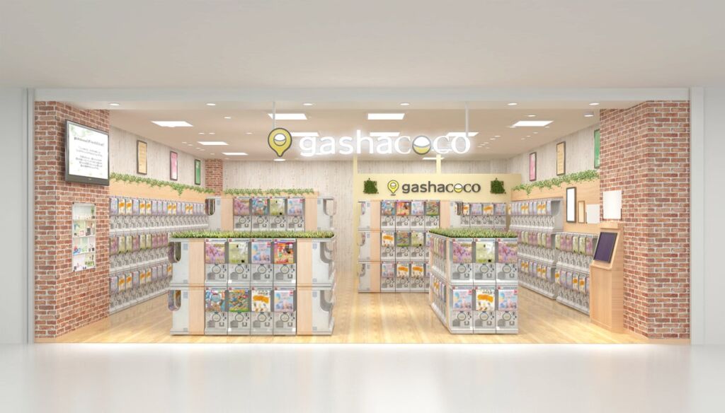 カプセルトイ専門店「gashacoco」が山口市に初出店　11月6日（金）に「gashacoco 明屋書店 小郡」オープン