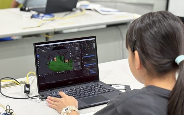 「ゲームや映画の3DCG、どうやって作っているの？」楽しそう！を入り口に、福島の子どもたちが3DCGの仕事を体験国際アート＆デザイン大学校が地域の子どもたちに専門技術を伝える