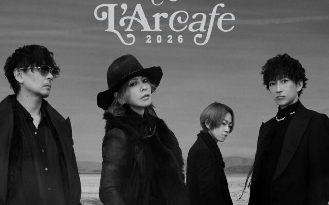L’Arc-en-Ciel結成35周年コラボカフェ「L’Arcafe 2026」、ドリンクスタンド＆グッズショップが福岡PARCOに期間限定オープン