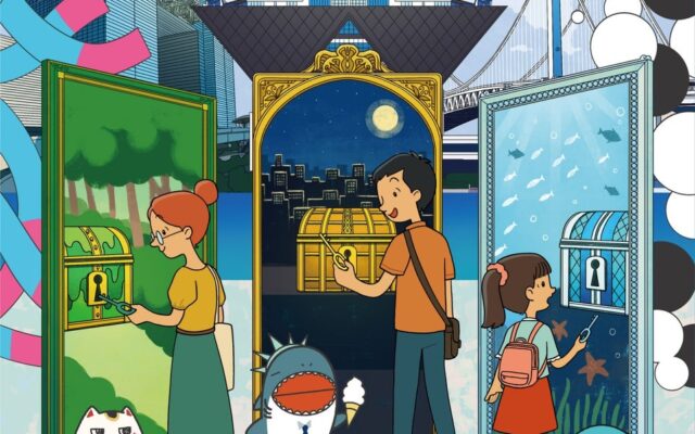 東京臨海副都心（台場・青海・有明）を巡る体験型謎解きイベント「メガマウっさんと謎解き大冒険」10月10日(土)より開催