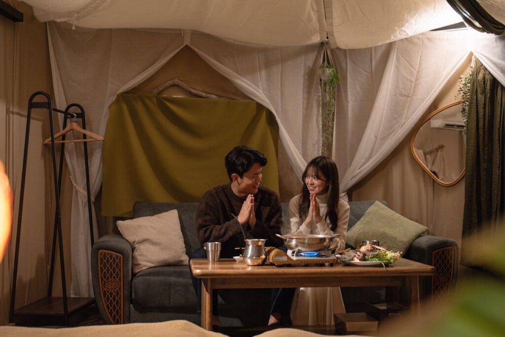 【愛知・一宮】冬だから行きたい！焚き火と夜空、選べる鍋やチーズフォンデュに心躍る冬限定グランピングがスタート ウッドデザインパーク一宮