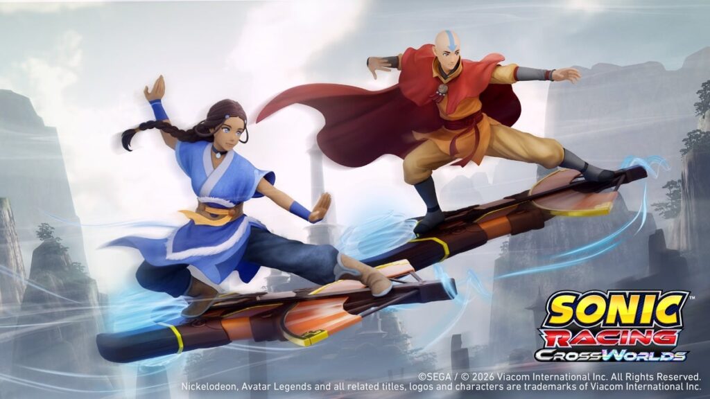 『ソニックレーシング クロスワールド』 有償DLC第6弾『アバター伝説』配信開始！10月16日（金）より「アバター伝説フェスタ」開催