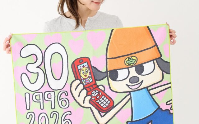 パラッパラッパー30周年を記念したアートを使用したアパレル・雑貨商品がプレミアムバンダイに登場！