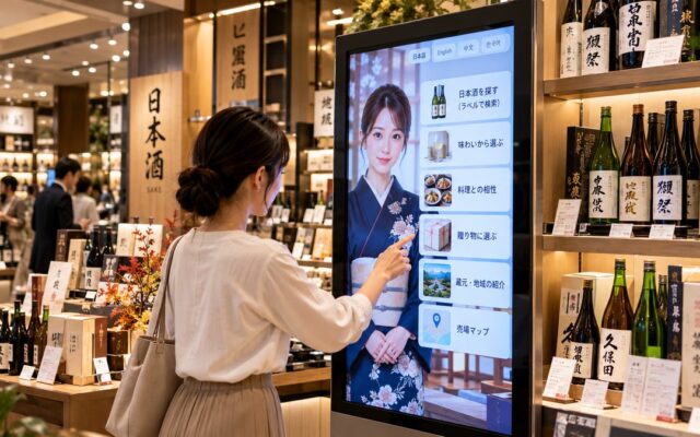 日本酒も、ワインも、お茶も。好みや料理に合う一杯を案内する「MISE-demo CONTENTS SOMMELIER（ソムリエ）」