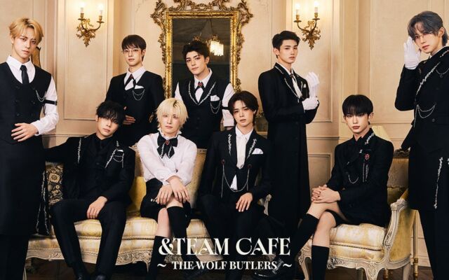 東京2会場・大阪・愛知で開催決定「&TEAM CAFE～THE WOLF BUTLERS～」期間限定オープン！
