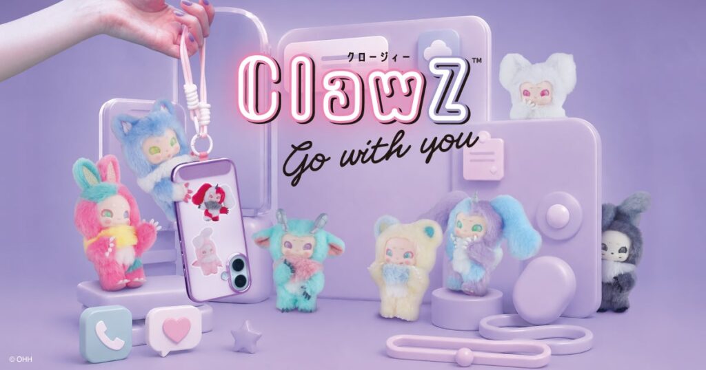 【新商品】ClawZ（クロージィー）新シリーズ「Go with you」2026年11月下旬より発売予定