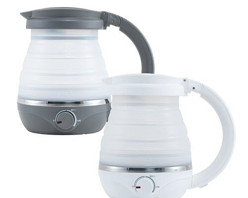「折りたためる電気ケトル 温度調節付き」を新発売